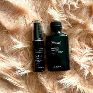 Revision Trial size Bright cleanser & DEJ moist